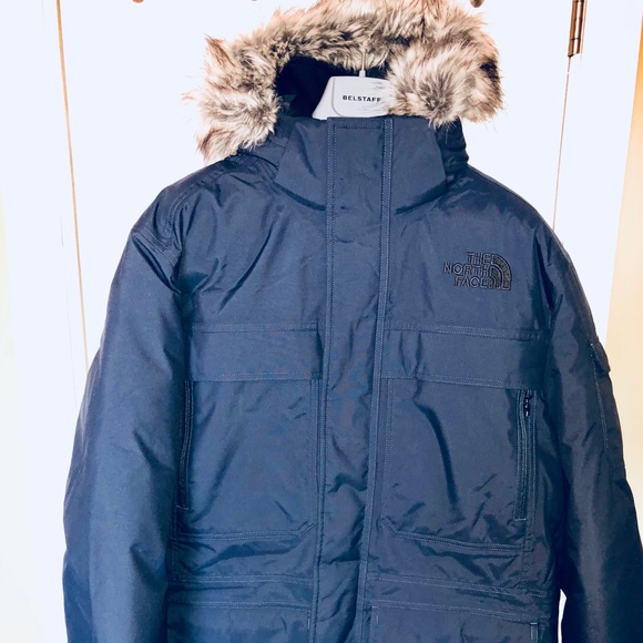 north face mcmurdo parka navy